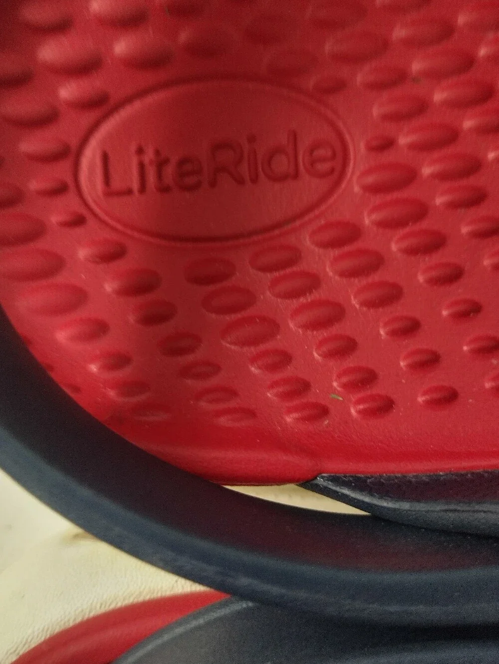Crocs LITERIDE Men's 8/Women 10 360 Clogs Unisex Navy US Red Blue Slide On